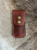 2 Snap Small leather sheath