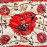 AVS840 WILD WEST RODEO PRINT SILK 36X36