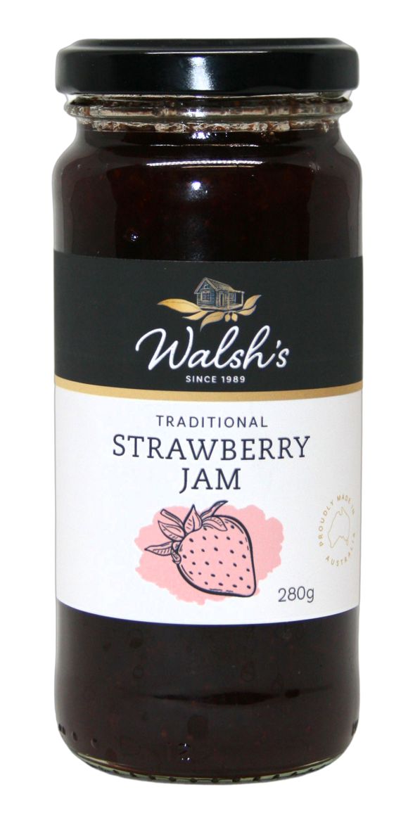 Strawberry Jam Grand Marnier - 280g Round Jar