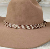 Horse Hair Hat Band - Cheatnut