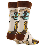 Cowboy | Men's Funny Western Crew Socks