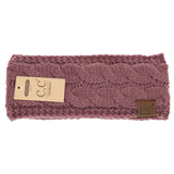 Solid Cable Knit CC Women's Fashion Headband