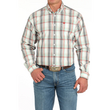 CINCH - MENS MULTI COLOUR PLAID SHIRT