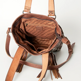 Tote Hair On Genuine Western Leather Women Bag -