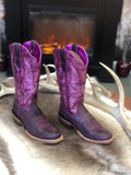 Ariat Ladies Futurity Flash Western Boot - CRIMSON GRAPE|MAGENTA SHINE 10053609