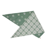 Carlee Double Sided Scarf - EUCALYPTUS & WHITE /WHITE & EUCALYPTUS TILE SCF2638
