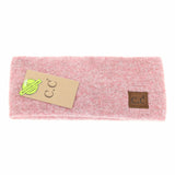 Soft Ribbed Leather Patch C.C. Head Wrap HW9021
