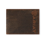 Ariat Bifold Wallet Rodeo Bullhide Ariat Emblem - Brown - A3554502