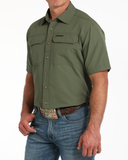 Cinch MEN’S ARENAFLEX® BUTTON-DOWN WESTERN SHIRT - Olive
