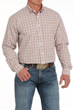 Cinch MEN'S PLAID BUTTON-DOWN WESTERN SHIRT - WHITE