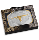 On the Range Longhorn Buckle