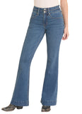 ROCK N ROLL DENIM HIGH RISE CLASSIC POCKET TROUSERS