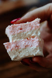 Strawberry & Cream Marshmallow Hearts