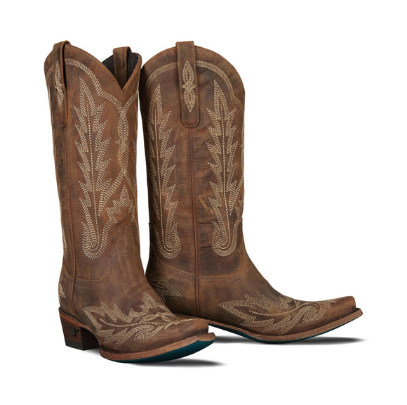 LANE BOOT - LEXINGTON BURNT CARAMEL