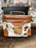 Cowhide Cosmetic Bath / Toiletries Bag