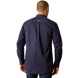 Ariat Men’s Cordell Fitted Shirt - Navy