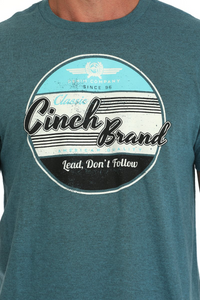 Cinch MEN'S CINCH BRAND TEE - BLUE