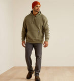 Rebar Roughneck Pullover Hoodie - DEEP LICHEN
