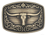 Longhorn Legend Heritage Attitude Buckle - A973C