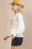 AV1171-ADALYN WESTERN COWBOY GRAPHIC SWEATSHIRT
