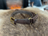 3.8cm wide Hobble belt with knife pouch