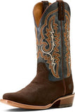 Ariat Men's Futurity Relentless Bama Fury Cowboy Boot Western - Chocolate Bison | Royal Blue