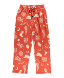 Wild Wild Rest Men's Orange PJ Pant