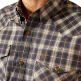 Ariat Relentless Pursuit Classic Fit Shirt - ODYSSEY GREY