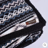 ROPER - Roper Black Aztec Throw