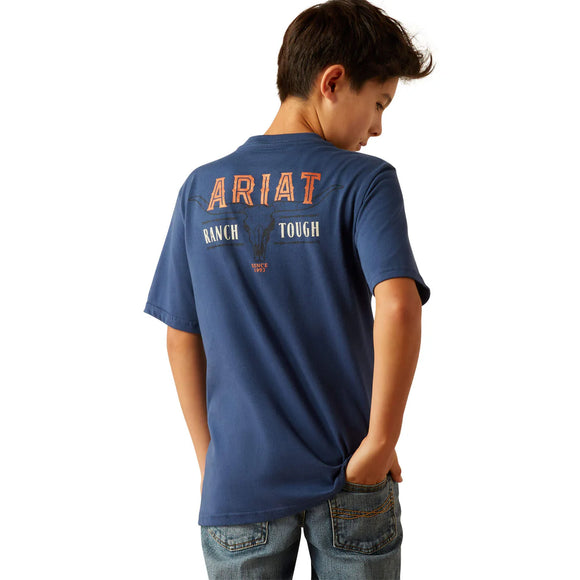 Boy’s Ariat Ranch Touch SS T-Shirt