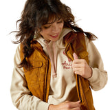 Ariat Grizzly Quilted Vest - BRUMBLY PRINT