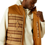 Ariat Crius Insulated Vest - TONAL SERAPE/ALMOND KHAKI