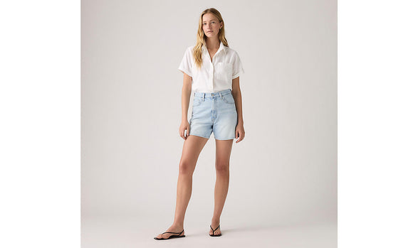 LEVI'S® WOMEN'S CINCH MID-THIGH SHORTS - Abraided Art Short
003KI-0004