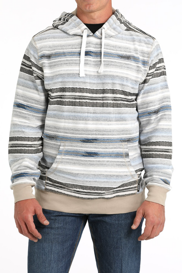 Cinch MEN'S BLANKET STRIPE HOODIE - MULTI