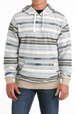 Cinch MEN'S BLANKET STRIPE HOODIE - MULTI