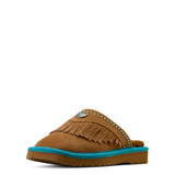 Ariat Women's Jackie Square Toe Exotic Slipper - Fringe