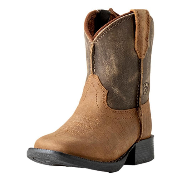 Ariat Western Boots Boys Rambler Side Zipper Square Toe A441003202