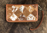 Cowhide Wallet - Single Zip - CWSZ003
