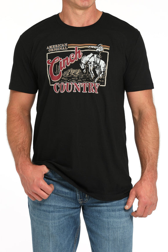 Cinch MEN'S TEE - Black
