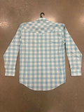 Panhandle Slim Mens Pearl Snap - Turquoise 86