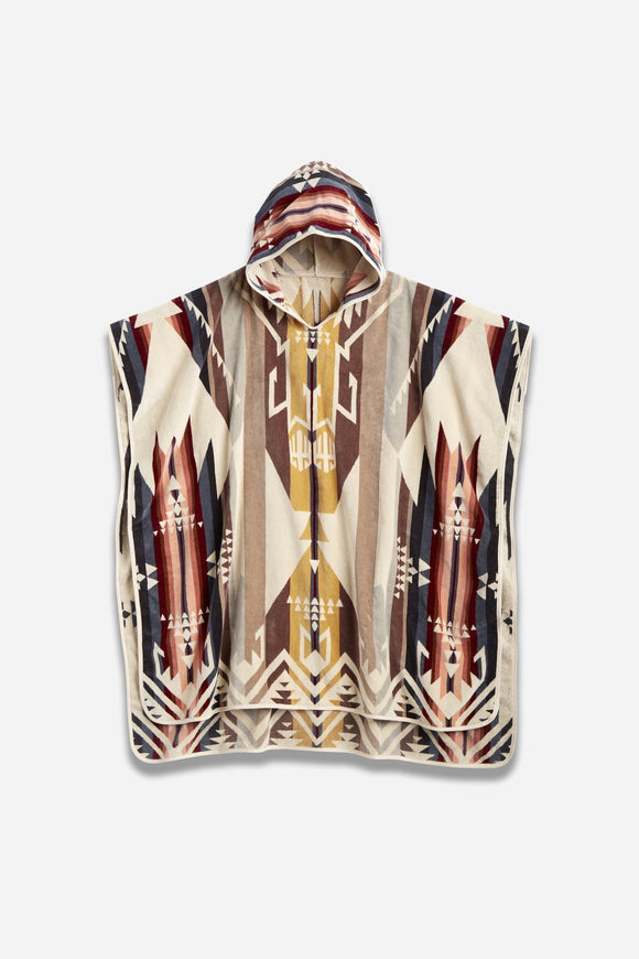 Pendleton TWEEN HOODED TOWEL WHITE SANDS