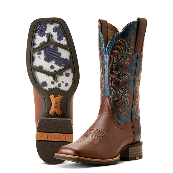 Ariat Women's Gillette -  VINTAGE CARAMEL/ENDLESS SEA