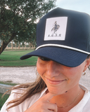 REBA RAE
NAVY REBA TRUCKER CAP