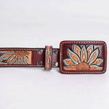 ADBLF273 Genuine American Leather Belt Men and Women