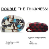 Wrangler Lone Mountain Sherpa Throw Blanket