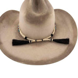 Horsehair Beaded Hat Band - Star