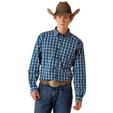 Ariat Men's Pro Series Jackson Classic Fit Shirt - POSEIDON PLAID 10071587
