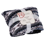 ROPER - Roper Black Aztec Throw