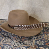 Turkey Feather Hat Accent - The Goliad
