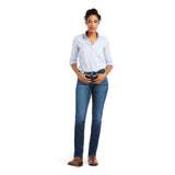 R.E.A.L.™ Perfect Rise Abby Straight Leg Jeans